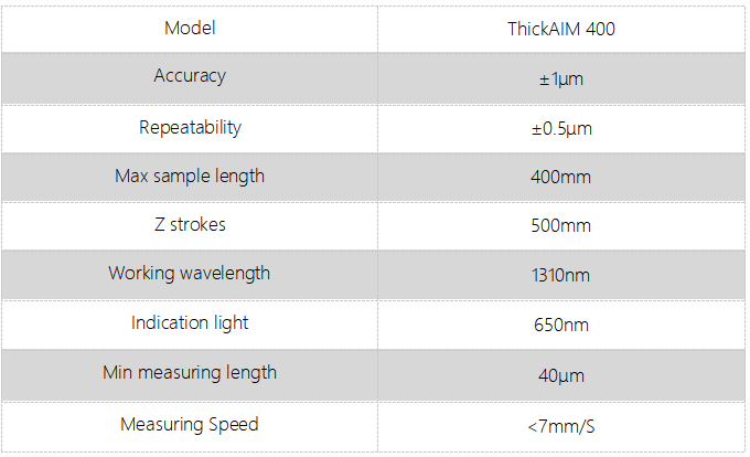 ThickAIM Air gap and Thickness measuring instrument(圖1)